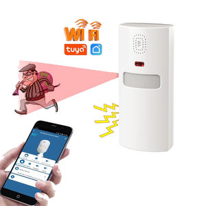 Tuya WiFi <span class=keywords><strong>Sensor</strong></span> de movimiento interior Antirrobo Alarma infrarroja Detector de movimiento <span class=keywords><strong>Sensor</strong></span> <span class=keywords><strong>PIR</strong></span> Smart Life APP Protección de seguridad - Product Image 1