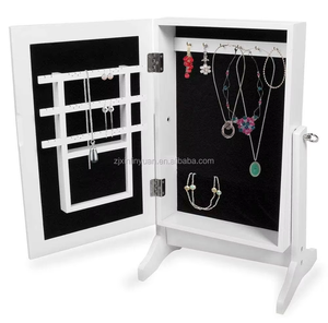 <span class=keywords><strong>Europe</strong></span> marché E1 MDF maquillage organisateur bijoux amour miroir debout avec certificat - Product Image 4