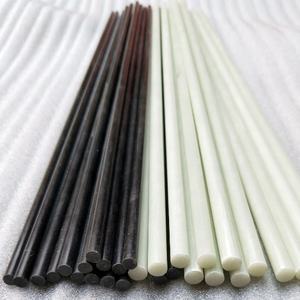 Grosir FRP/GRP pultruted batang serat kaca Solid-kekuatan tinggi batang serat kaca/Bar dukungan khusus - Product Image 4