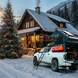 เต็นท์หลังคารถ SUV หลังคาด้านนอกแบบแข็งสำหรับรถโลโก้ที่กำหนดเอง - Product Image 4