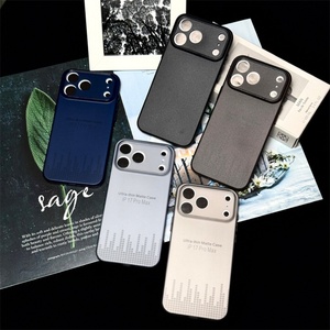 Funda Ultrafina Transparente de TPU Esmerilado, Silicona Suave, Color Mate, para iPhone 17, 17 Air, 16, 15, 14, 13, 12, 11 Pro Max, Súper Delgada - Product Image 5