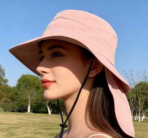 Sombrero de Pescador Ajustable 2026 al por Mayor, Unisex, para Viajes al Aire Libre, Protección UV, con <span class=keywords><strong>Cubre</strong></span> Cuello Reversible de Terciopelo, Diseño de Dibujos Animados, Proveedor - Product Image 1