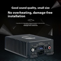 Amplificateur de voiture professionnel haute puissance classe AB 50W*4 30W*4 avec processeur audio DSP pour modification audio sans perte