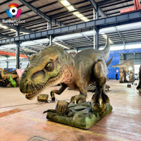 Gerçek dinozor boyutunda Animatronic dinozor parkı Dino Park Lifesize dinozor Robot özelleştirmek modelleri