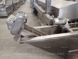 Slant Kentang Pisang Planitain Chip Mesin Penggorengan/Kulit Babi Mesin Penggorengan - Product Image 6