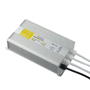 IP67 Impermeável Outdoor Switching Power Supply Transformador AC100V-260V Para DC 12V 24V Iluminação Driver 60W 200W 400W