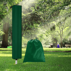 Couverture d'<span class=keywords><strong>a</strong></span>érateur rotatif de type debout en tissu Oxford pliable bon marché en vente de gros pour ligne de lavage rotative à un seul niveau en plein air - Product Image 5