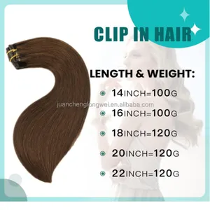 Hot 20 inch 150 gam giá bán buôn clip phần mở rộng tóc người