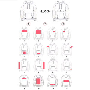 Capuchas Y Sudaderas De Hombre Personnalisé Brodé Gym Plussize Polyester Broderie Épais Français Terry À Capuche - Product Image 6