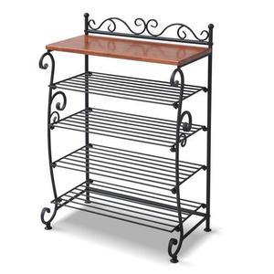 Shoe Rack 4-Tier Metal Shoe Tower 20-Pair Shoe Storage Organizer Unit Entryway Shelf Cabinet with 4 Tiers Durable Metal Rack - Product Image 5