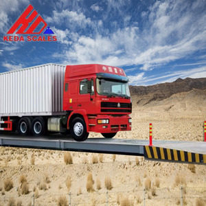 트럭 무게 규모 하이 퀄리티 탄소강 휴대용 차량 무게 규모 60 톤 무게 다리 80 톤 무게 - Product Image 4