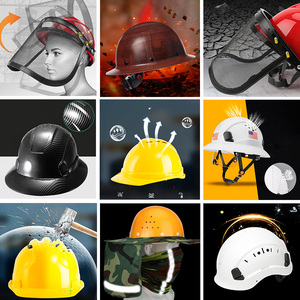Cappello di sicurezza professionale di alta qualità per arrampicata da costruzione e costruzione di elmetti per elmetti di sicurezza - Product Image 3