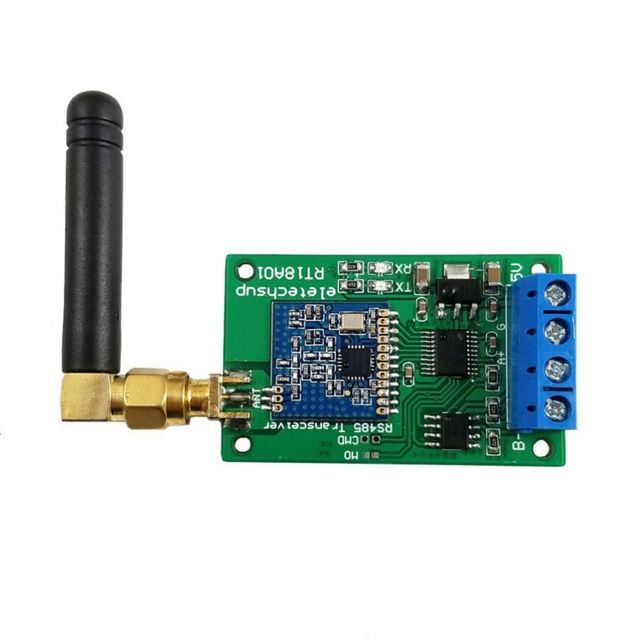 RT18A01 RS485 Transceiver Wireless Repeater 485 Master-slave Control 433M 868M FSK Uhf Module