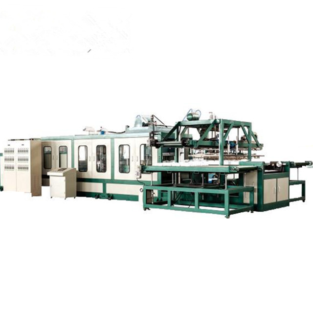 Машина для производства пищевых контейнеров из пенополистирола типа робота, Термоформовочная Машина для гамбургеров, контейнеров для фаст-фуда, вакуумная Линия для производства