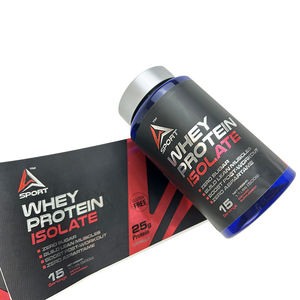 Hot Selling Luxus Spot UV Markenname Wasserdichtes Rechteck Etikett Hersteller für Vitamin Nahrungs ergänzungs mittel Etikett - Product Image 2