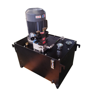 Werkseitig angepasstes Magnetventil der schwarzen Blatt pumpe 5.5KW Vertikal motor 150L Hydraulik aggregat Pack Systems tation - Product Image 2