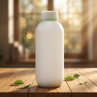 Bouteille en plastique PP résistante aux hautes températures pour remplissage à chaud, emballage de liquides chimiques industriels, pot de laboratoire