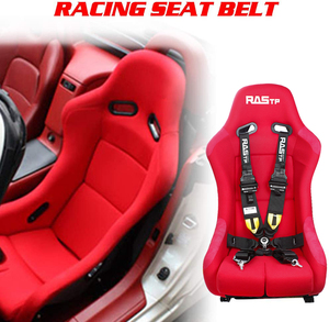 レーシングカーシートベルト<span class=keywords><strong>6</strong></span>ポイントクイックリリースバックルセーフティハーネスフルボディハーネス - Product Image 3