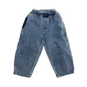 Free Sample New Brand Name High Quality Baby Products New Design Kids Denim Jeans For Girls