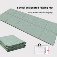 Tapis de yoga pliables personnalisés avec logo, vente en gros, accessoires de gym pour femmes, antidérapants et épaissis, accessoires de Pilates