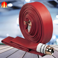 Tuyau d'hydrant incendie durable 1,3 MPA DN65, 20 mètres, doublure en polyuréthane flexible, haute ténacité, marque Sanhui pour la protection incendie