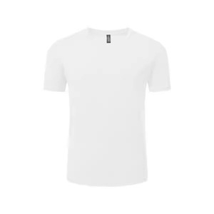 T-shirt à col rond personnalisable en polyester, séchage rapide, fin, pour usage quotidien, impression de logo publicitaire, vêtements de sport - Product Image 1