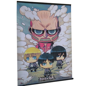 Designed Hanging Scroll Anime Poster Fast Delivery Vinyl Banner Wall Scroll for Promotional Flags & Banners WithCustom