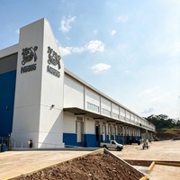 Edificio de Acero Prefabricado Expandible, Estructura Metálica para Salón de Exposiciones Comerciales Ampliable