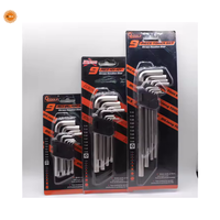 9Pcs Set Kunci Torx Baja Karbon Kelas Industri T10-T50 Torsi Maksimum 2000lb-ft Kapasitas Rahang 3 inci Garansi 3 Tahun