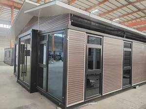 Сертифицированный сборный контейнерный дом, недорогой модульный стальной каркас, решение для корпуса для фермерских парков, наружного расширения - Product Image 2