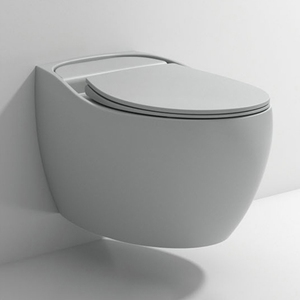 Nouveau Style Coloré En Céramique <span class=keywords><strong>Suspendu</strong></span> <span class=keywords><strong>Wc</strong></span> <span class=keywords><strong>Oeuf</strong></span> Forme Ronde Salle De Bains En Céramique Mur <span class=keywords><strong>Suspendu</strong></span> Toilette - Product Image 5