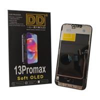 Écran LCD de remplacement pour téléphone portable DD SOFT OLED 13PROMAX pour iPhone 13 Pro Max, 14 Pro, 15, 16 ProMax