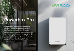 Dyness powerbox Pro 51.2V แบตเตอรี่ลิเธียม10.24kWh เก็บพลังงานแรงดันต่ำสำหรับระบบพลังงานแสงอาทิตย์ - Product Image 5