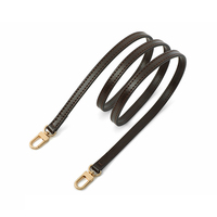 Bandoulière en cuir tanné végétal personnalisable Bretelles de sac à main de cm de large et vente en gros d'usine de sangle de ceinture large