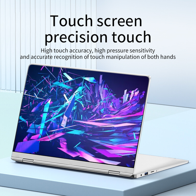 Office Use 512GB SSD 11.6" Touch Screen Win11 360 Laptop Tablet PC Ultra-thin Portable Intel Quad Core Dual Graphics New