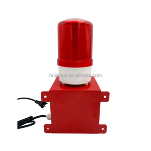 אזעקת אש תעשייתית עם קול ואור אלחוטי בקרה מרחוק אספקת חשמל עבור אורות תנועה - Product Image 4