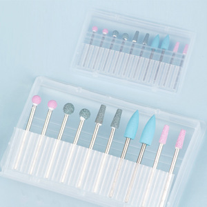 Juego de Brocas Profesionales de Alta Calidad para Uñas, de Cerámica, Acero Inoxidable y Tungsteno, para Máquina de Pulir Uñas - Product Image 2