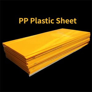 แผ่นโพลีโพรพิลีน PP สำหรับงานอุตสาหกรรม หนา 2 มม., 3 มม., 5 มม., 6 มม., 10 มม., 20 มม., แผ่นพลาสติกโพลีโพรพิลีนสำหรับถังเคมี - Product Image 1