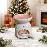 Diffuseur de cire de bougie en céramique exquise, nouveau style, brûleur