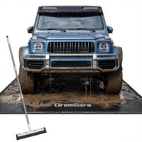 Robuste Gewerbliche PVC-Garagenbodenmatte 3 cm Erhöhte Kanten Wasserdicht Fängt Wasser/Schlamm/Schnee/Öl ein für Autos
