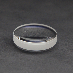 큰 원형 직경 50 mm 광학 유리 k9 시멘트가 발라진 무색 렌즈 - Product Image 1