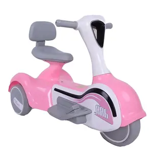 Motocicleta elétrica para bebês, atacado, várias cores, para crianças de 2-6, jogando para fora, confortável, triciclo