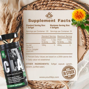 Gélules d'acide linoléique conjugué OEM ODM pour une consommation diététique équilibrée, destinées aux adultes soucieux de leur santé, prêtes à être expédiées - Product Image 5