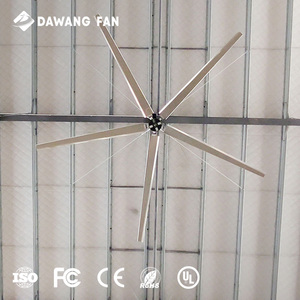 10ft bò sữa nhà nuôi không khí làm mát hvls <span class=keywords><strong>Fan</strong></span> bò trang trại trục dòng chảy AC Quạt trần khối lượng cao tốc độ thấp nhôm - Product Image 1