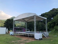 ESI Aluminum Lite Deck Stage, plateforme de scène modulaire portable, légère et robuste, pour concerts, événements, expositions