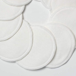 Populaire zéro déchet 8cm tampons cosmétiques <span class=keywords><strong>coton</strong></span> <span class=keywords><strong>bio</strong></span> sac à linge ensemble filles réutilisable bambou <span class=keywords><strong>coton</strong></span> ronds démaquillants - Product Image 2