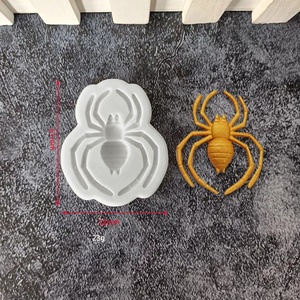 Halloween calabaza Festival pastel decoración DIY Chocolate herramientas para hornear tamaño real arañas dedos molde de silicona Material de resina - Product Image 5
