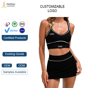 Under Lulu Custom European American-style New Casual Sweat-Wicking Yoga Suit Contrasting Color Sexy Backless Sports Bra Hip