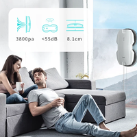 Robot de nettoyage de fenêtres électrique entièrement automatique, moteur sans balais, navigation intelligente, télécommande 2.4G, démarrage à une touche