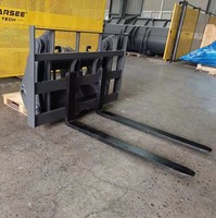 Attache Farsee de haute qualité, coupleur rapide et fourche à palettes pour chargeuses sur pneus Lonking 820GD/Shantui LE20 X5/XGMA CDM936N de 2 tonnes